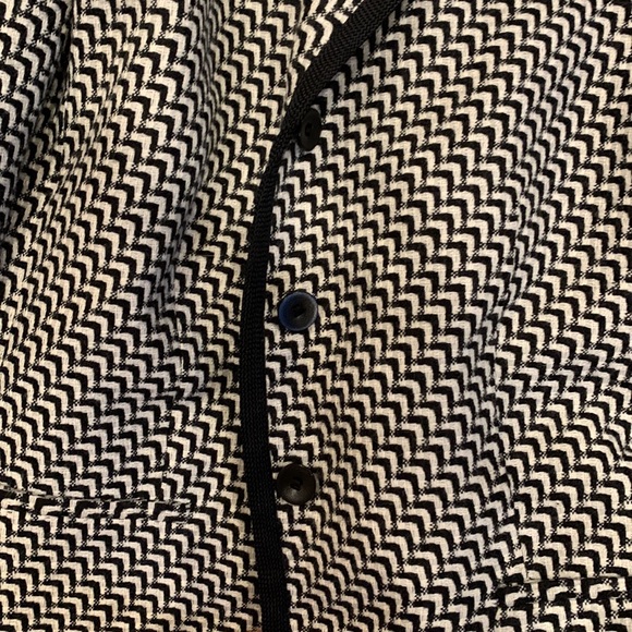 EUC Le Suit Size 12 Chevron Coat - Picture 2 of 3